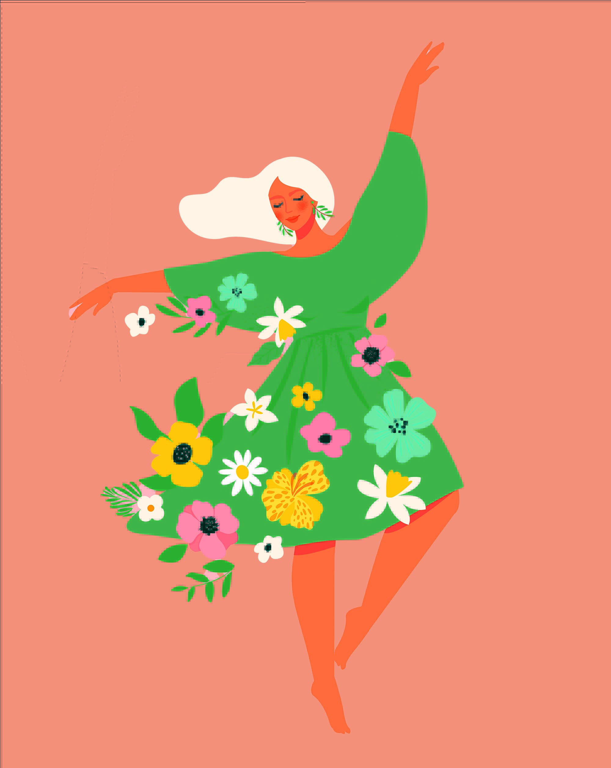 Floreciendo