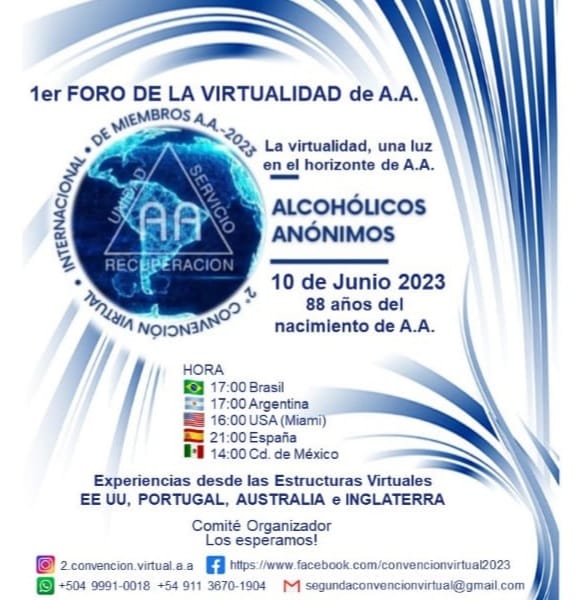 1er Foro de Virtualidad de AA