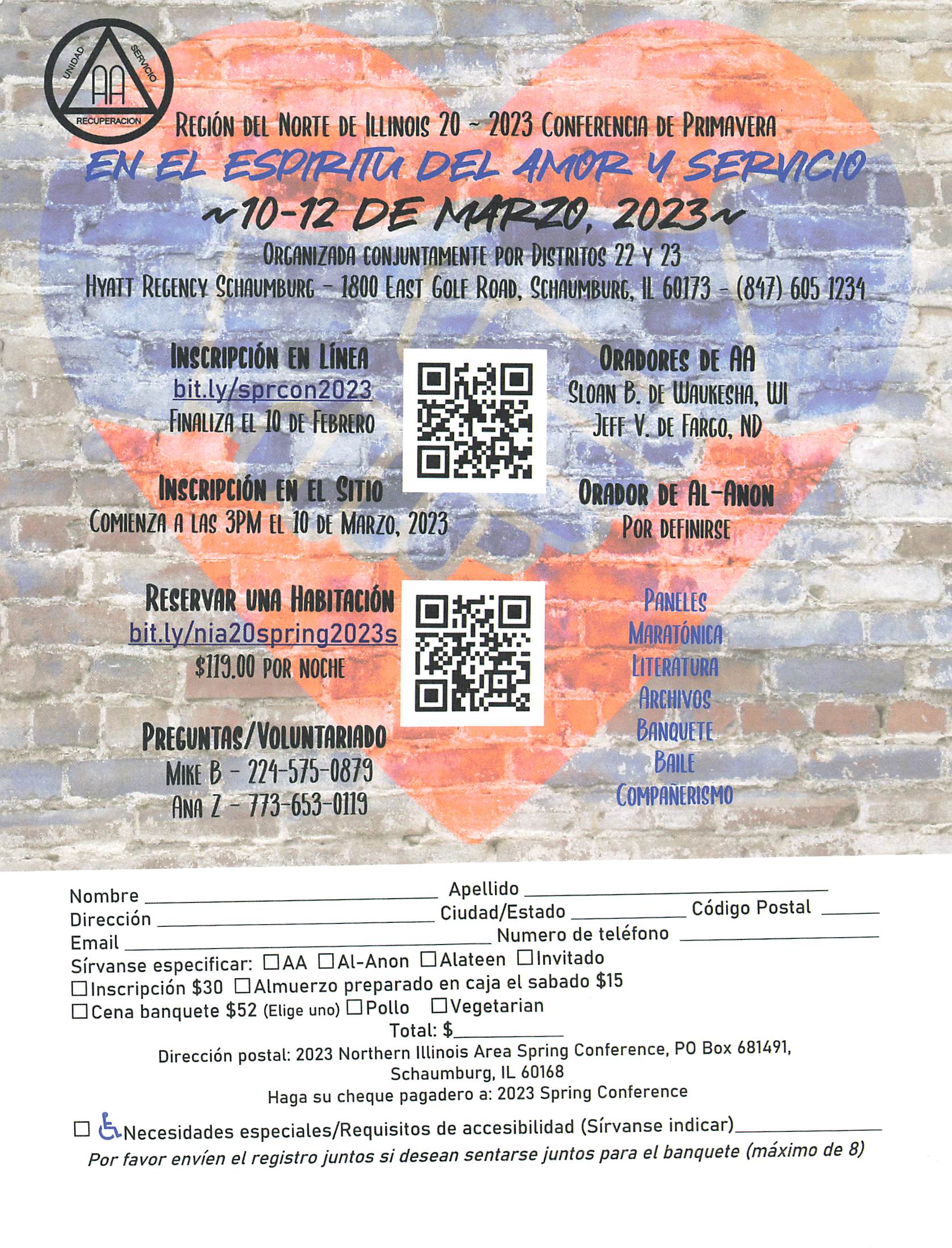 Conferencia de primavera - Región del norte de Illinois 