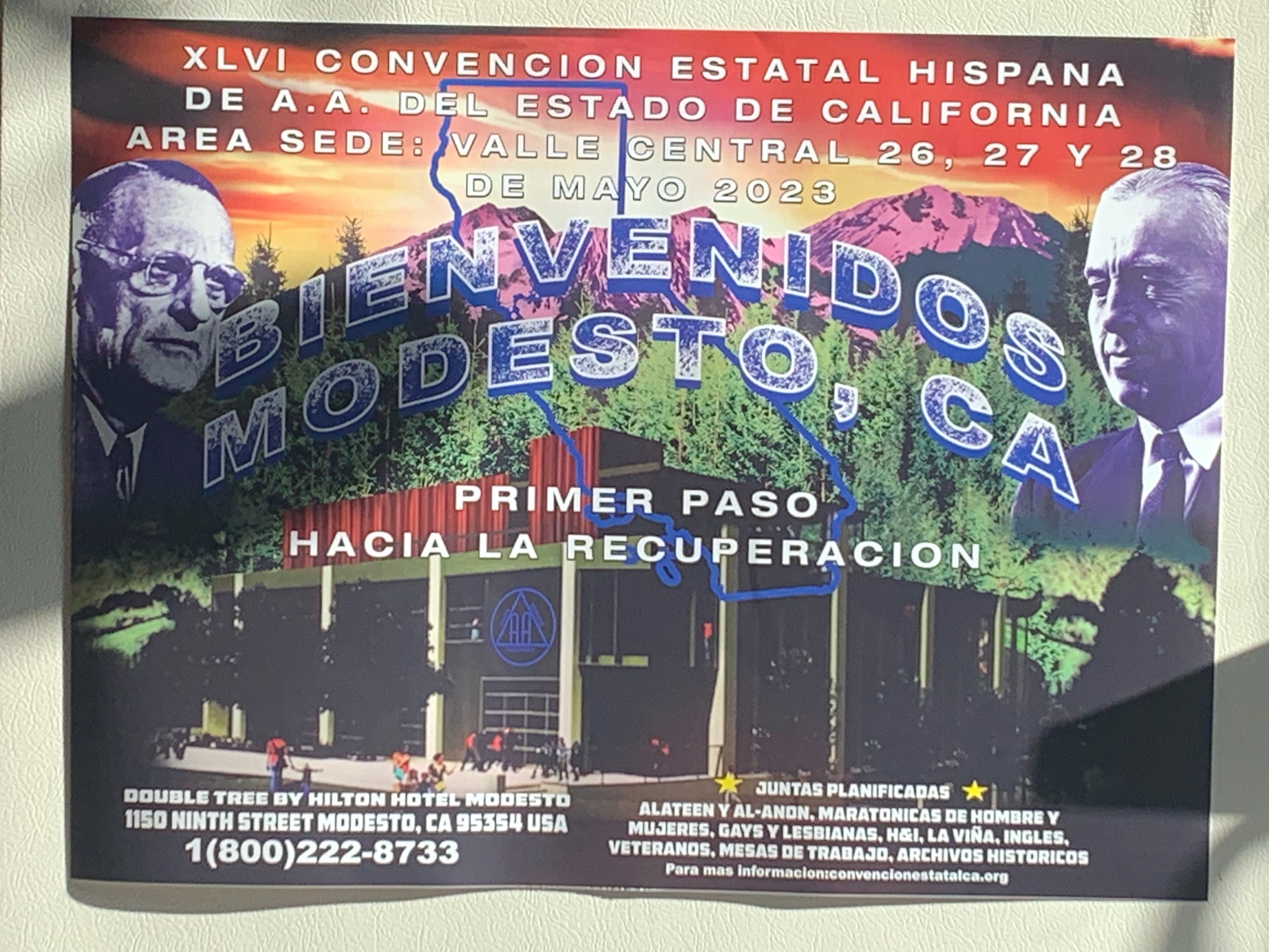 XLVI Convención Estatal Hispana de A.A. del estado de California 
