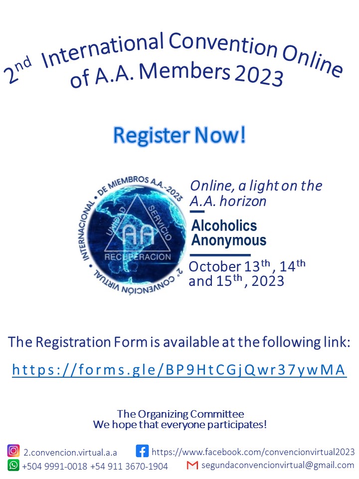 2nd International COnvention AA online 