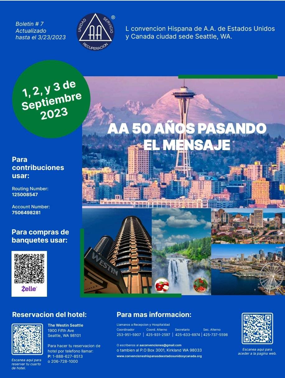 Convención Hispana de Alcohólicos Anónimos 2023