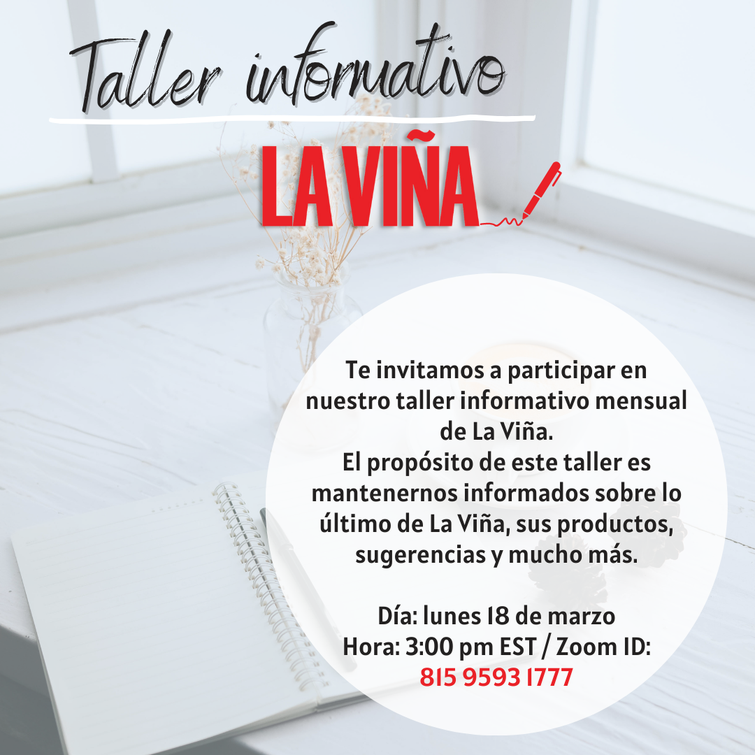 Taller la viña marzo 24