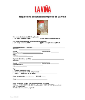 Regala una suscripción